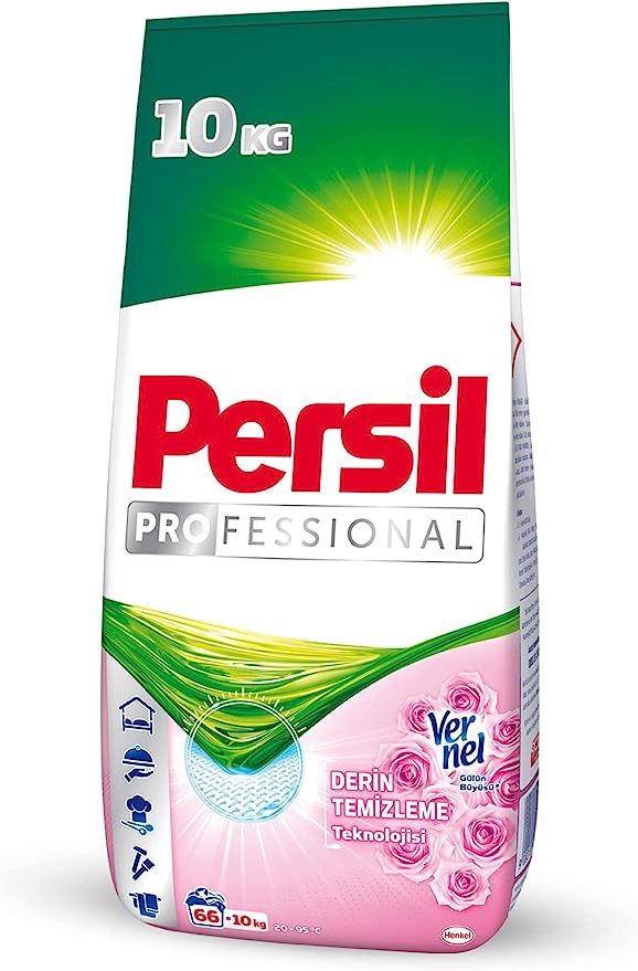 Persil Professional Powder Laundry Detergent Magic of Rose 10Kg (66 Washes)